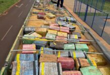 PRF apreende 6 toneladas de maconha escondidas em carga de soja