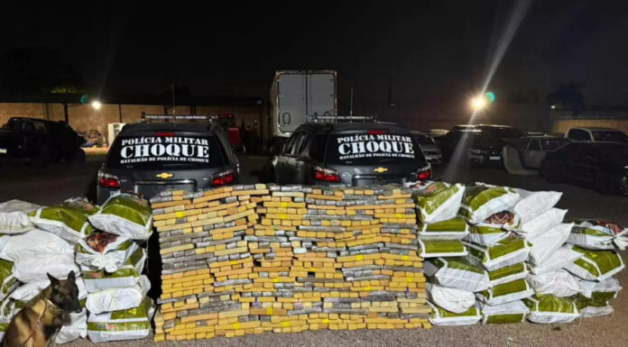 Bunker com 1,22 tonelada de maconha é encontrado em casa no Jardim Itamaracá