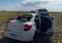 Polícia Militar de Aral Moreira apreende 519 quilos de maconha após denúncia