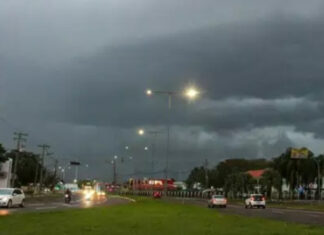 Outubro começa com chuva e temperaturas mais amenas
